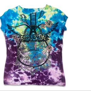 Authentic Disney World Aerosmith Rock N Roller Tee